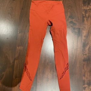 Alo orange leggings
